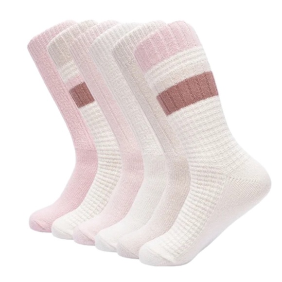 Lucky Brand Ladies' Super Soft Boot Sock, 6-pair Pink pack NWT - Picture 1 of 7